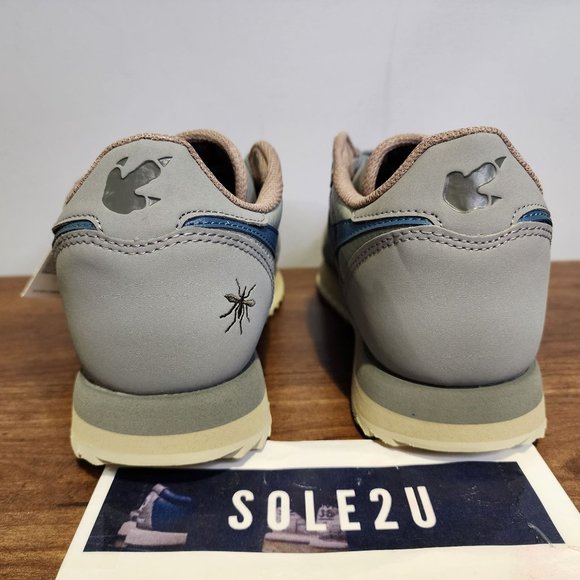 Reebok x Jurassic World Classic Leather Ripple Grey Blue HQ6253 Men's 8.5 - Picture 6 of 10